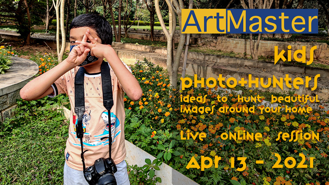 ArtMaster Kids - Photo Hunters Live Online Session - Batch 2 Apr 13th