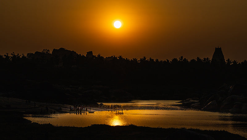 Virupaksha Sunset